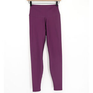 Alo Women's 7/8 High Waisted Airlift Leggings Purple Sz S